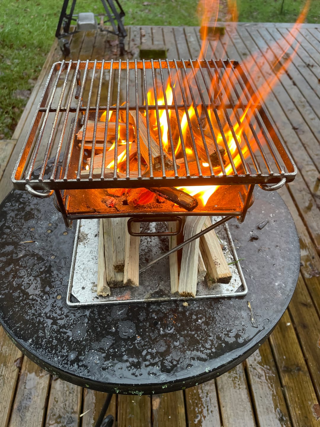 Customer photo review of Flatpack Grill, Stove, & Pit [CHRISTMAS SALE]