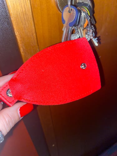 Customer photo review of Graziosa borsa portachiavi in pelle PU