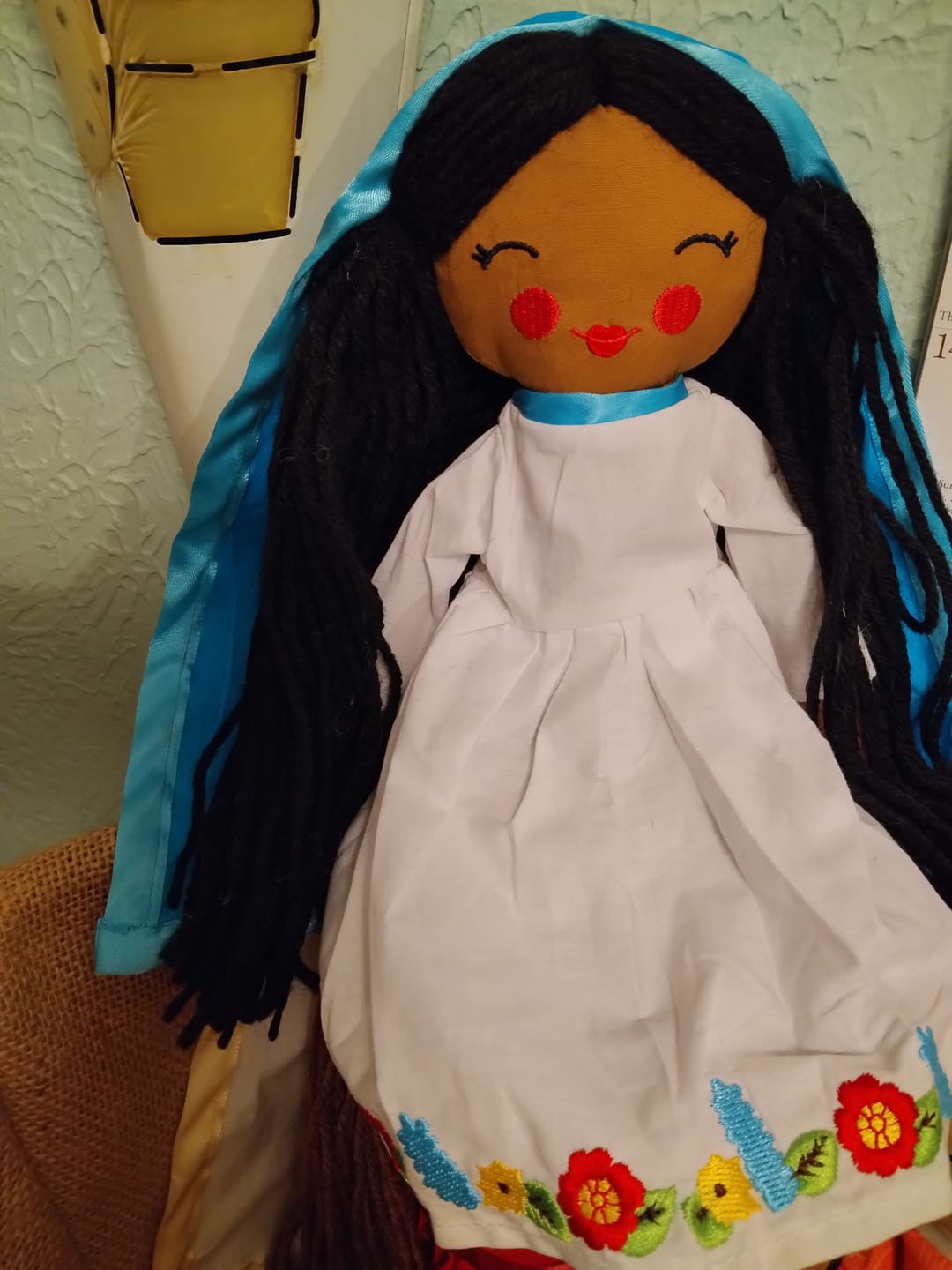 Customer photo review of Our Lady of Kibeho Rag Doll