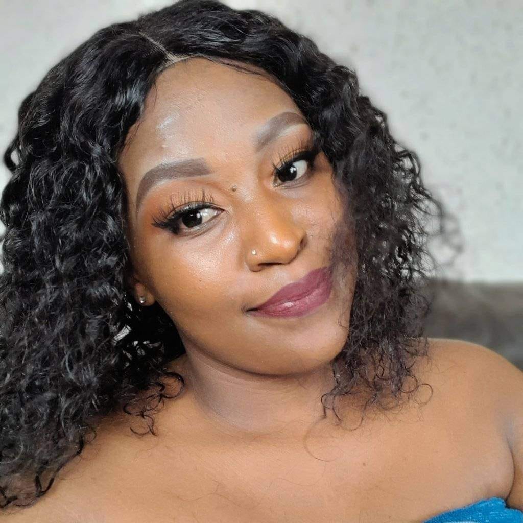 Customer photo review of Brazilian 4x4 Lace Wig - Water Wave 12"