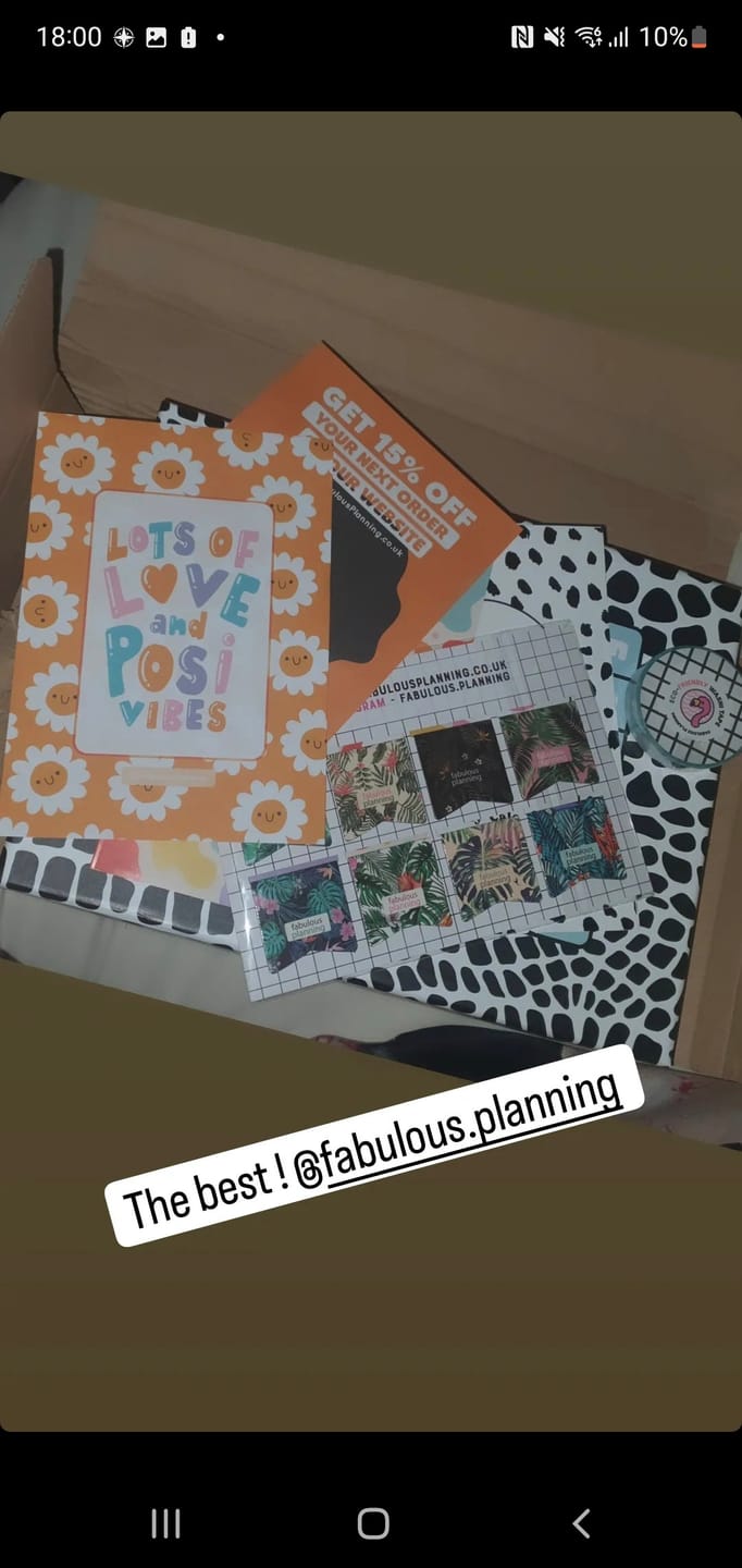 Customer photo review of Black Croc - Planning Journal