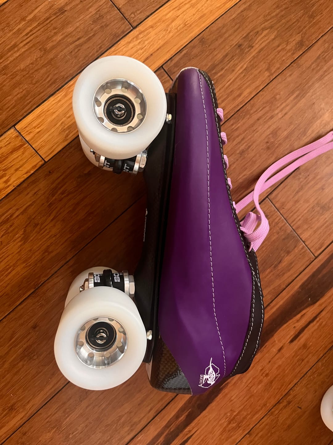 Customer photo review of MyBonts Racer Carbon Speed Skate Boots