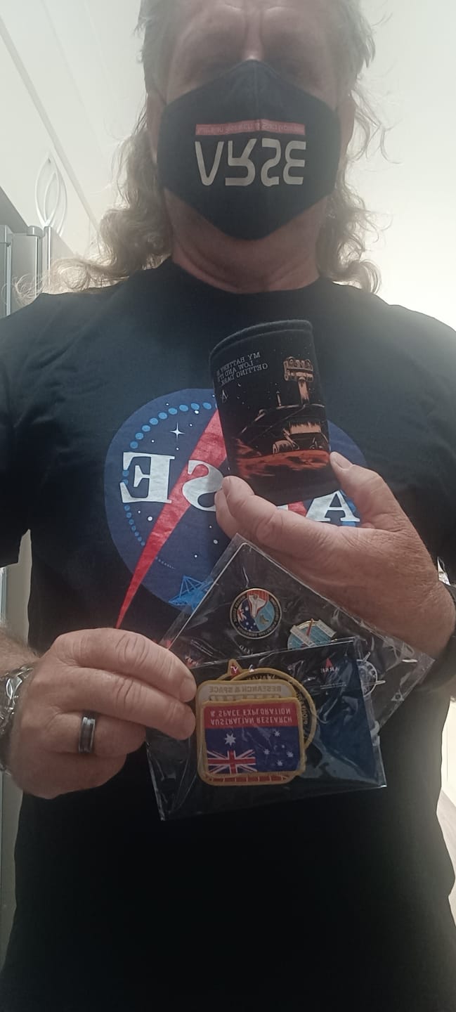 Customer photo review of Launch Tee - Black