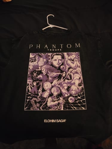 Customer photo review of Phantom Troupe - Acid Wash Tee