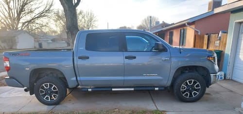Customer photo review of 3"F+2"R Full Leveling Lift Kit