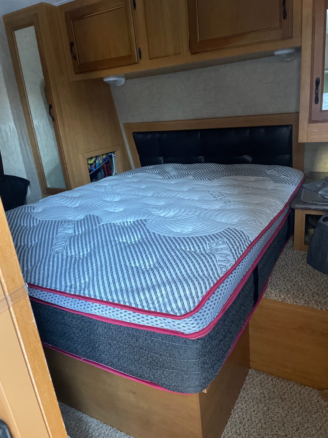 Customer photo review of Short Queen Yukon Suite - 16" Thick Premium Nano Coil on Pocket Coil Jumbo Pillowtop