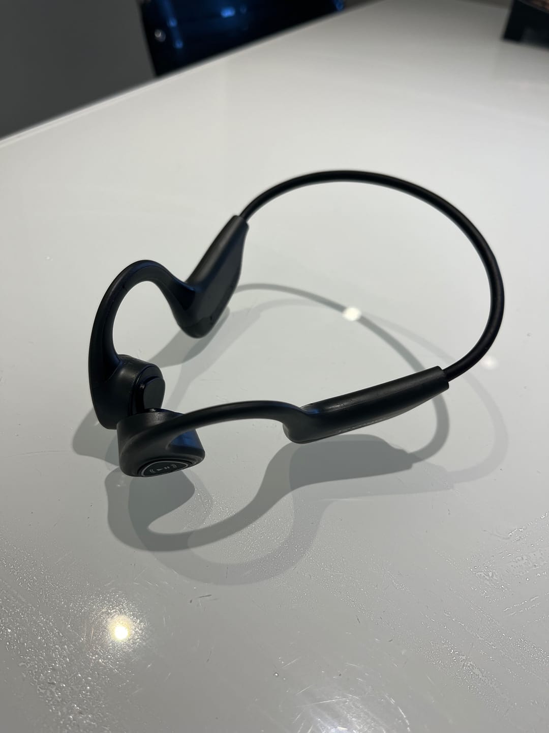 Customer photo review of Bone Conduction Bluetooth Headphone for Sports-S2