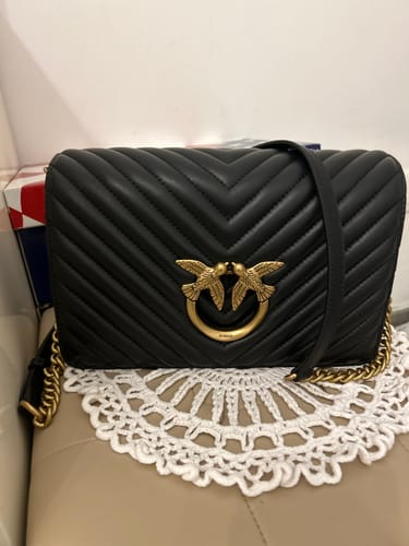 Customer photo review of Love Click Classic Borse A Tracolla Nero