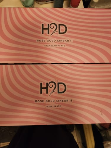 R. O. review of H2D Linear II Rose Gold WIDE PLATE straightener image 1 out of 2