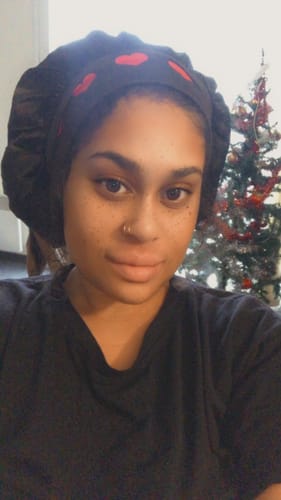 Customer photo review of Le double piercing