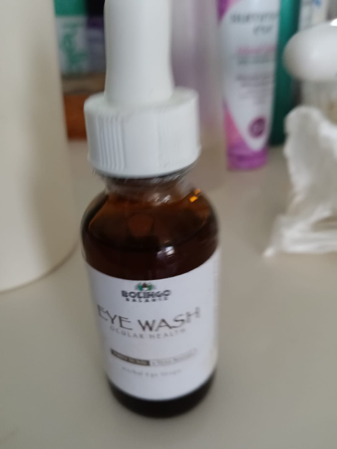 Customer photo review of Eye Wash
