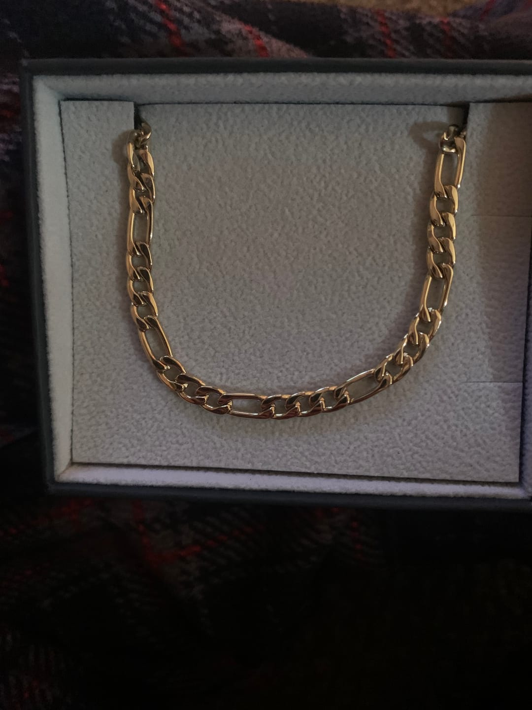 Customer photo review of 5mm Figaro Link Chain