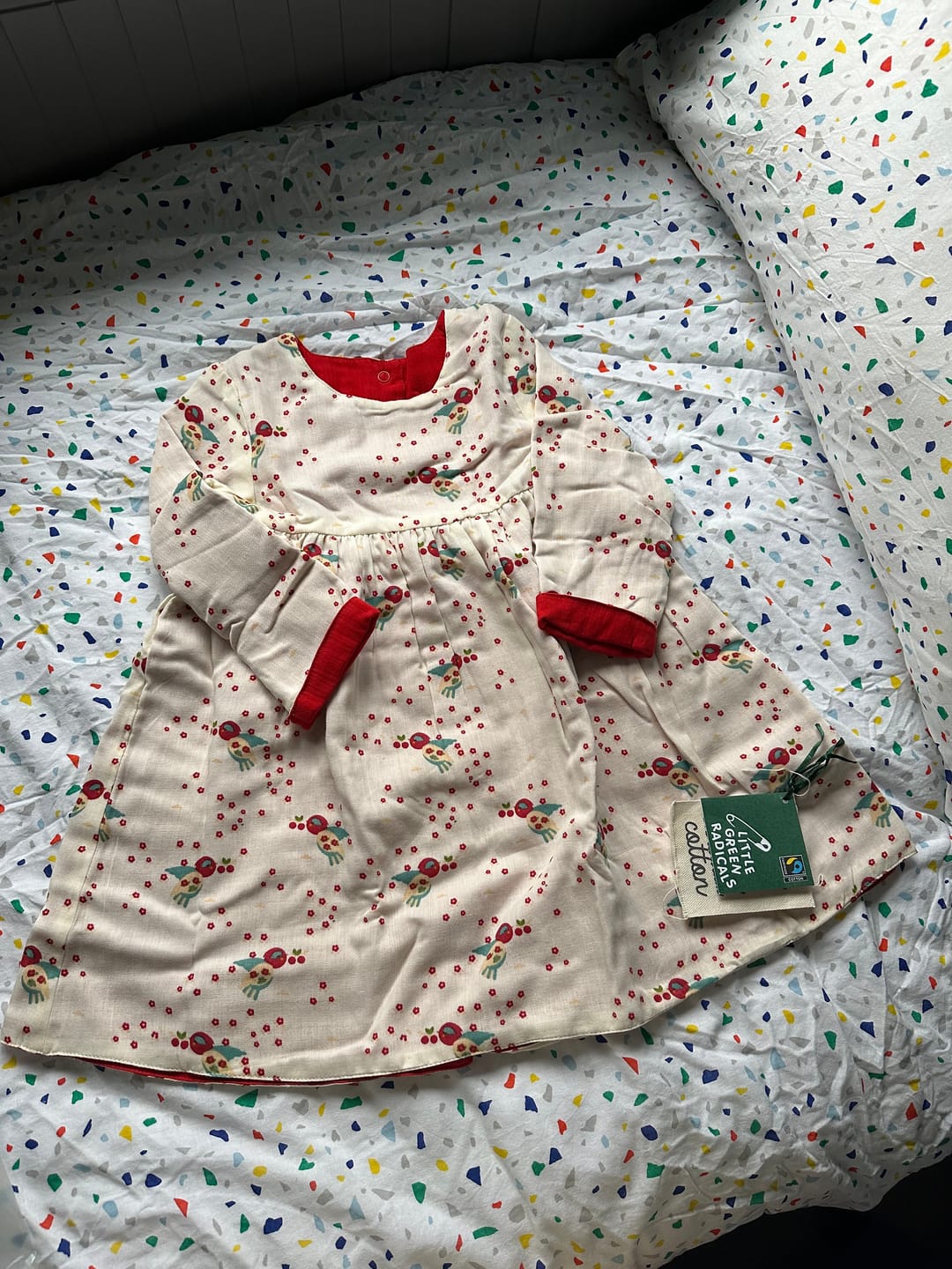 Customer photo review of Cherry Blossom Day After Day Reversible Dress