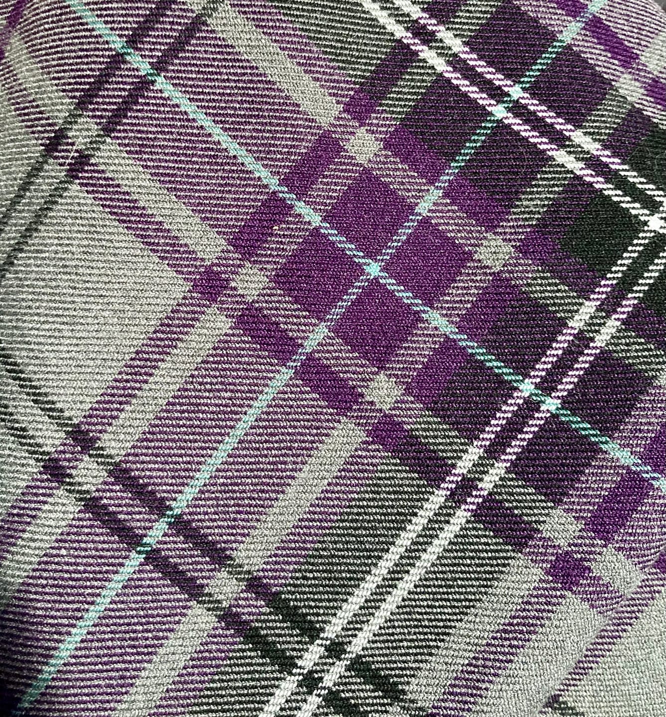 Customer photo review of PolyViscose Tartan Fabric