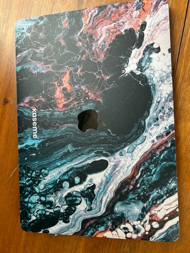 Customer photo review of Calypso MacBook skin