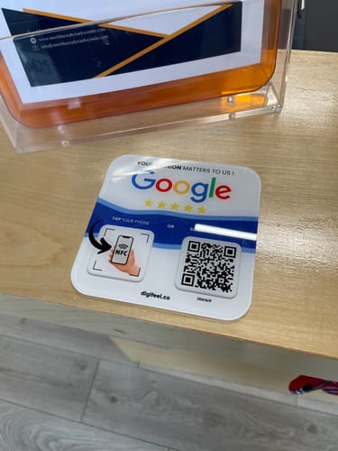 Customer photo review of Google Reviews - Plate
