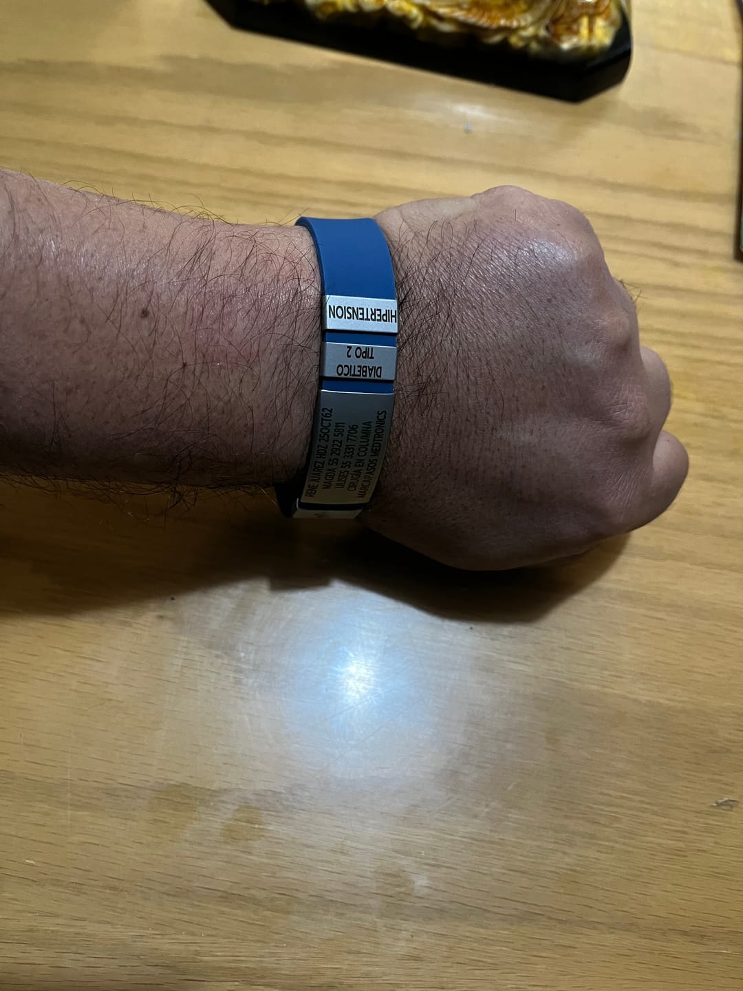 Customer photo review of AxoID - Brazalete de Emergencia