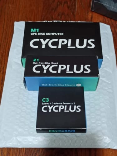 Customer photo review of Speed Dual Sensor Bicycle - ANT+ BLE 5.0 Speedometer for Bike Computer