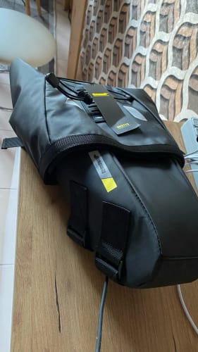 Customer photo review of Bike Saddle Bag Waterproof (5L-13L) - Large Capacity - Foldable - Reflective Cycling MTB Trunk