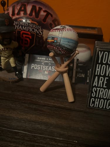 Customer photo review of Oracle Park Baseball