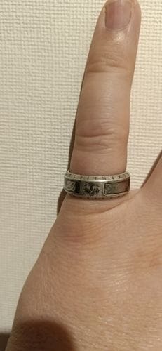 Customer photo review of Celtic Knot & Rune Yggdrasil Rings
