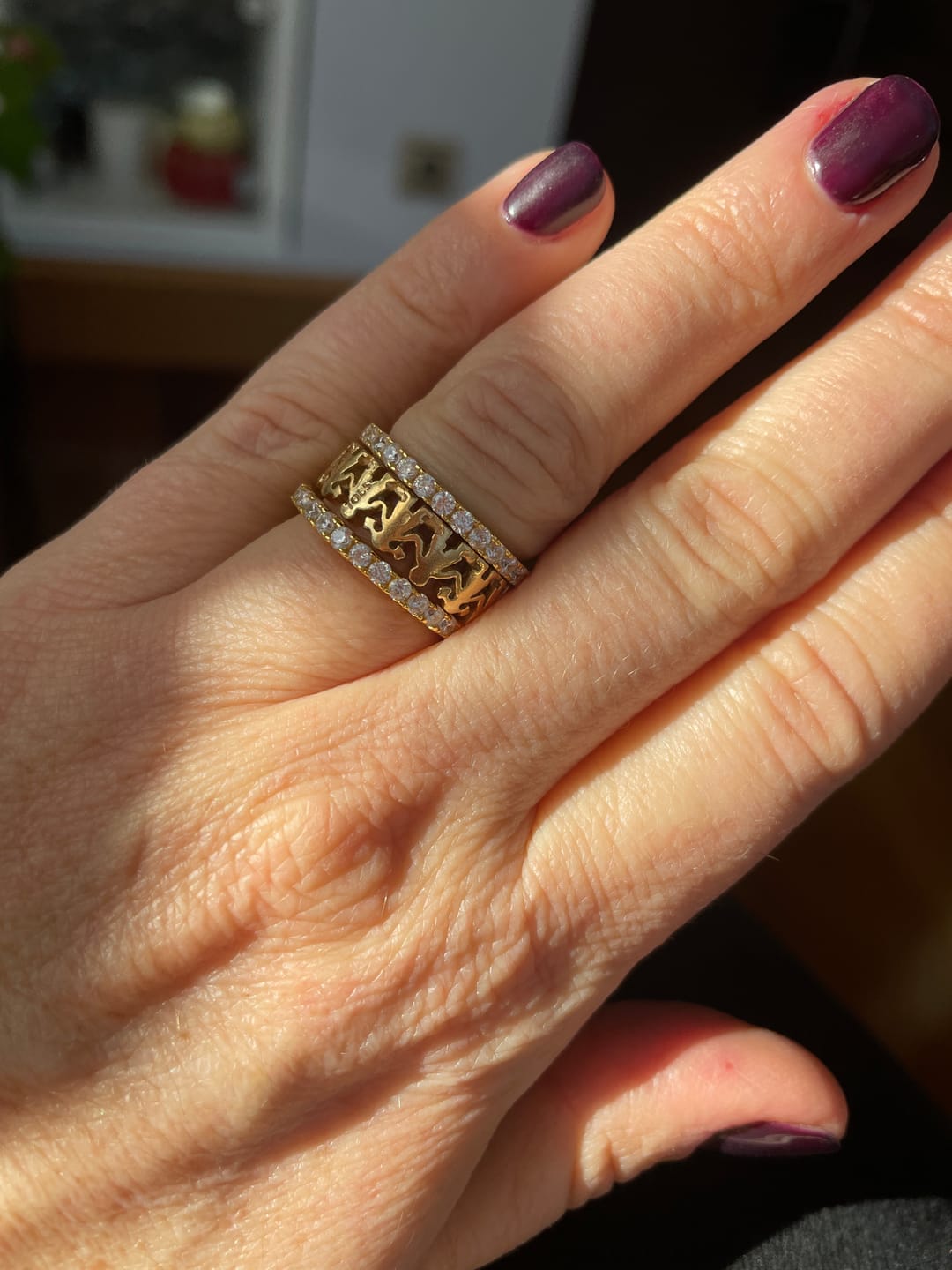 Customer photo review of Anillo Abrillantado