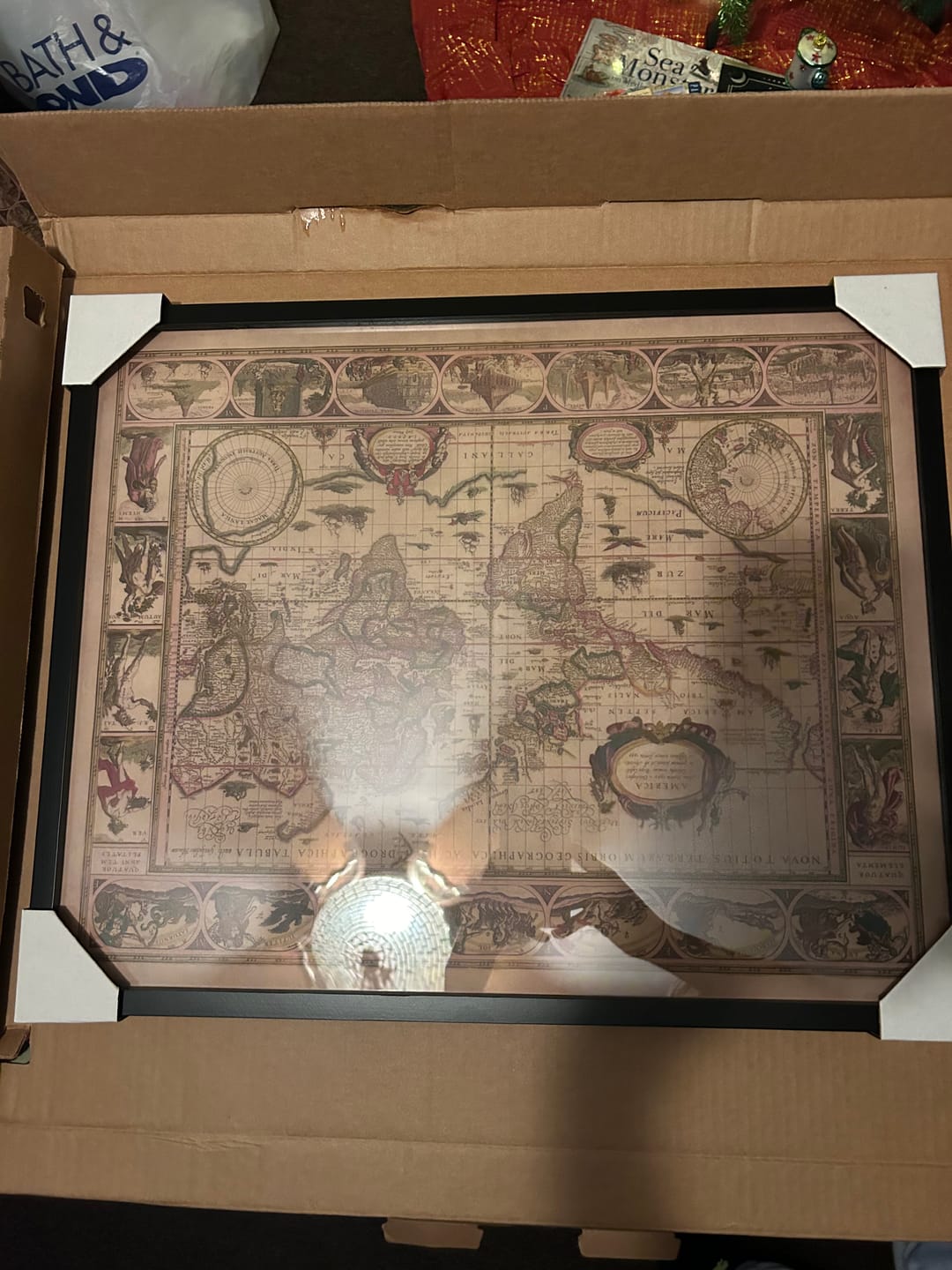 Customer photo review of Map customisation (Aged)