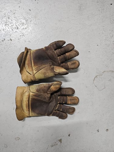 Customer photo review of Glove Repair