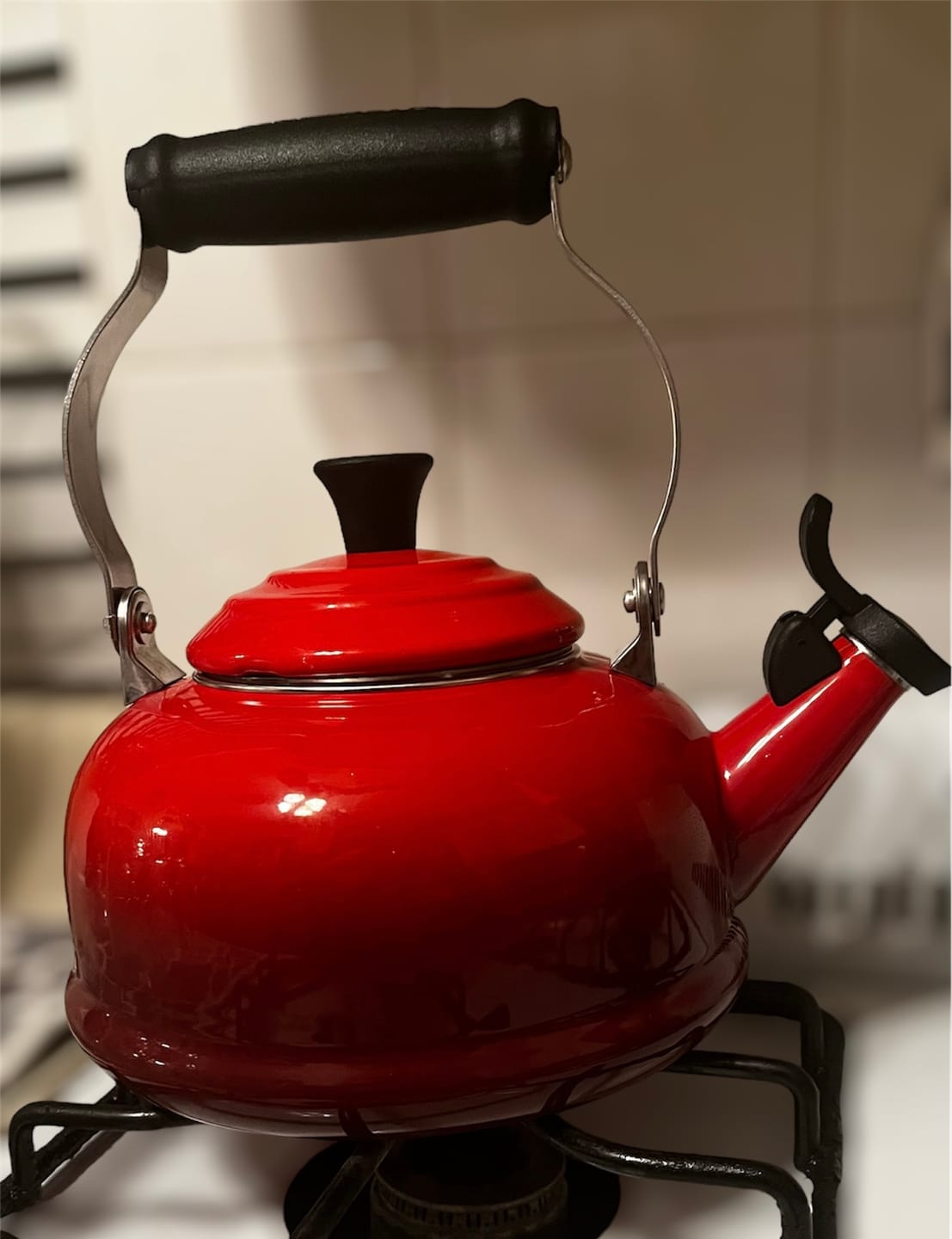 Customer photo review of Le Creuset Whistling Kettle - Classic