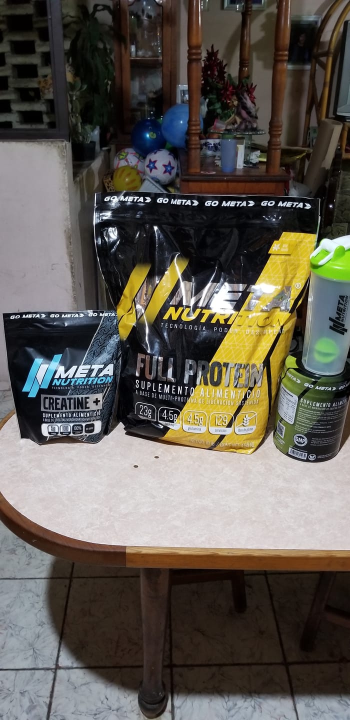 Customer photo review of PACK - MÚSCULO FULL JUMBO +SHAKER Y  ENVIO GRATIS🚀
