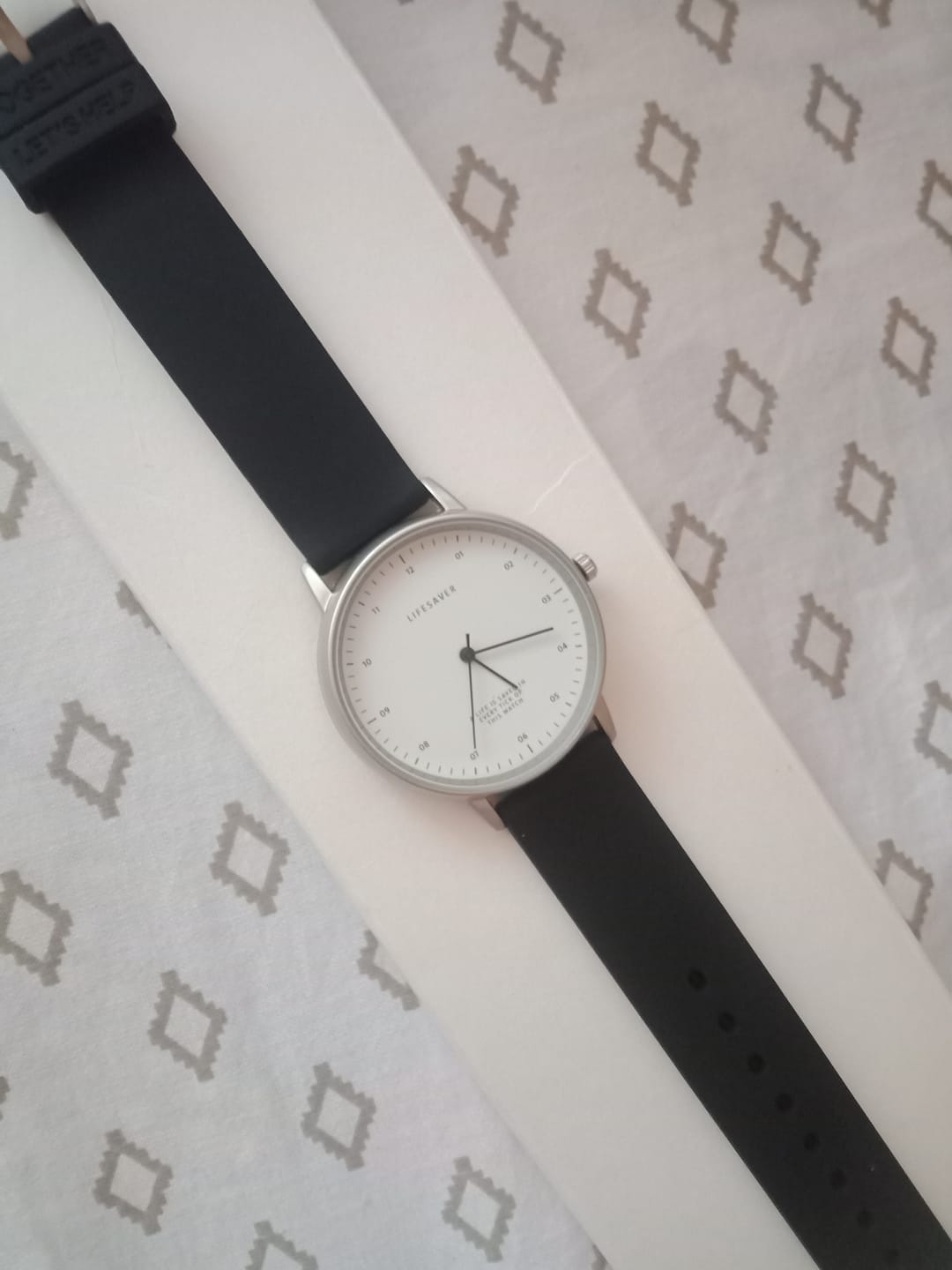 Customer photo review of Life Saver Watch 4.0 – Black