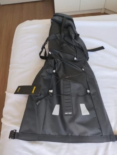 Customer photo review of Bike Saddle Bag Waterproof (5L-13L) - Large Capacity - Foldable - Reflective Cycling MTB Trunk