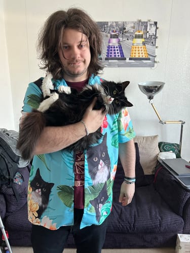 Customer photo review of Your photo - Personalised hawaiian shirt