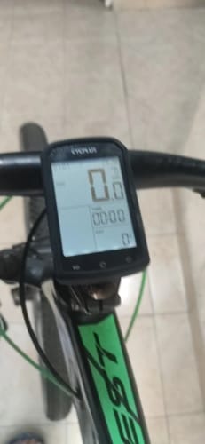 Customer photo review of GPS Bike Computer Wireless - Waterproof - Speedometer Odometer - Bluetooth 5.0