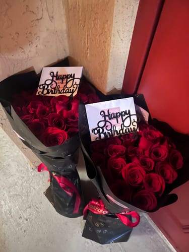 Customer photo review of Red Rose Bouquet - Valentines