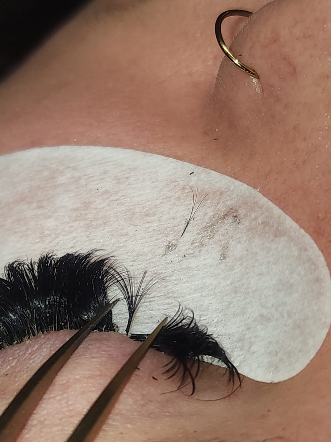 Customer photo review of Cashmere Volume Lash Extensions 0.05mm