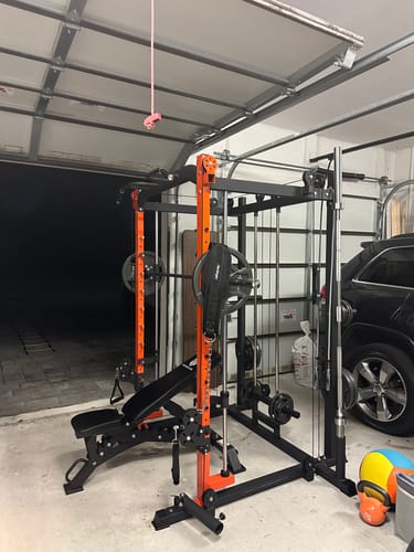 Customer photo review of All-in-One Home Gym Smith Machine SML01