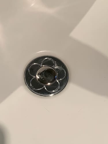 Customer photo review of Bouchon universel de fuite de tête d'eau de lavabo