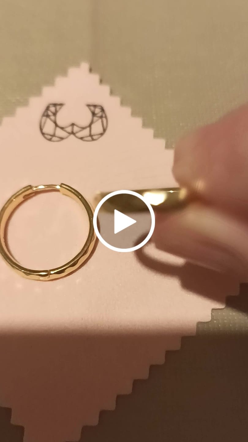 Customer video review of Pendientes Aros Tetra