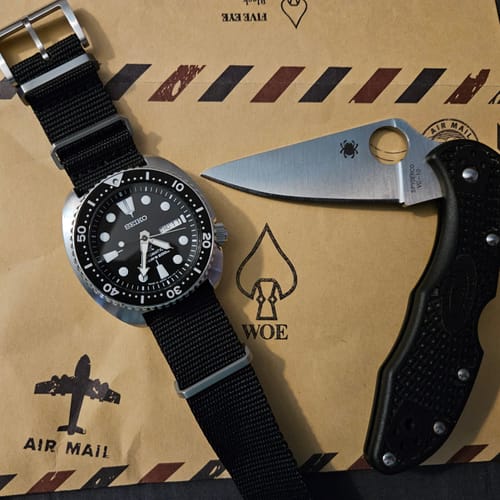 Customer photo review of Five Eye Nylon Watch Strap - Solid