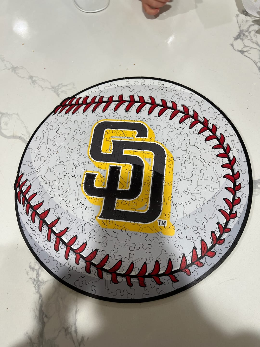 Customer photo review of San Diego Padres™ - Wooden Puzzle