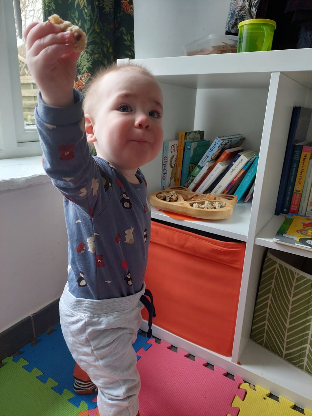 Customer photo review of Arctic Friends Organic Baby Bodysuit Set - 2 Pack