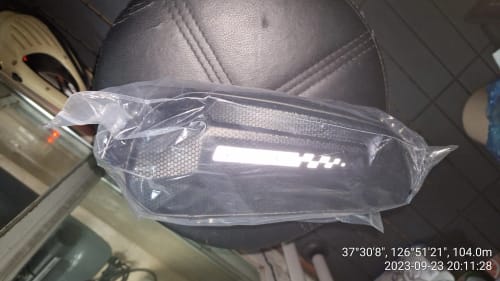 Customer photo review of Waterproof Hard Shell Bicycle Saddle Bag - MTB - Road Bike