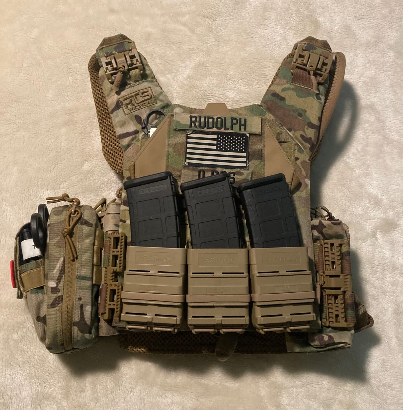 Customer photo review of RTS Tactical HST Quick Release Plate Carrier