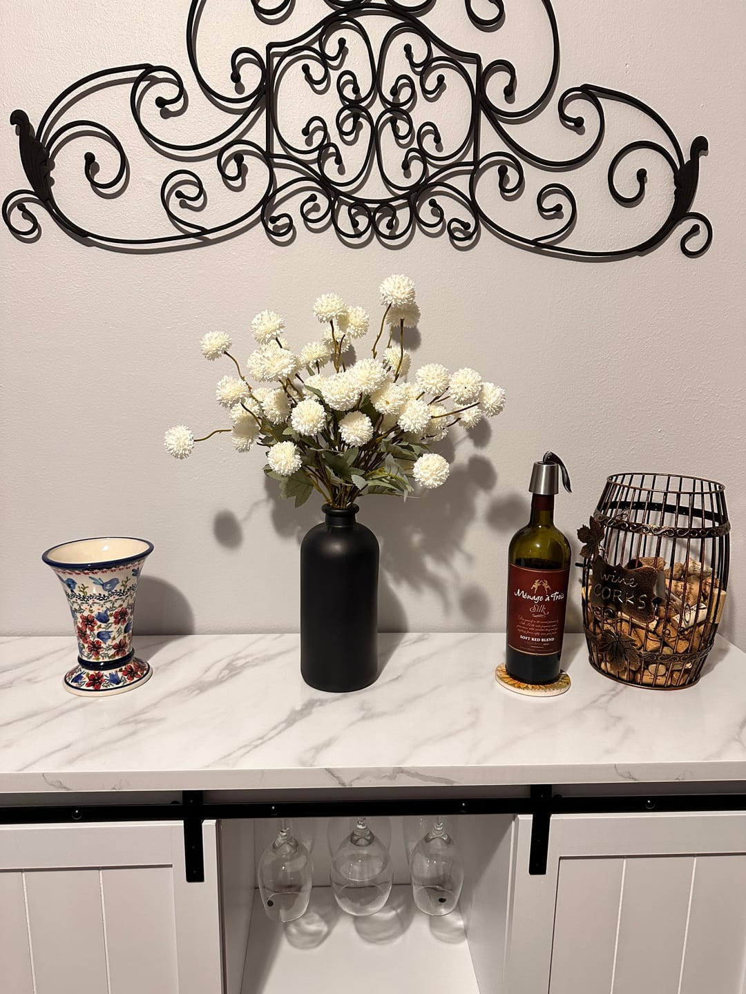 Customer photo review of Faux Kiku Flower - White (10 Stems)
