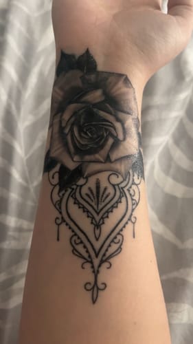 Customer photo review of TattooNumbx Numbing Cream