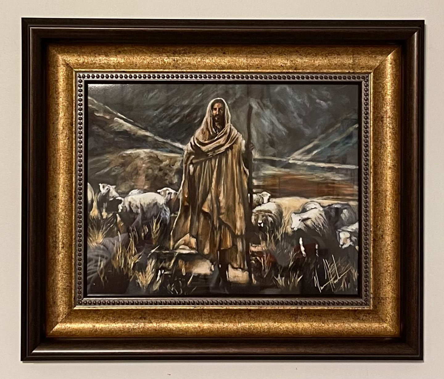 Customer photo review of The Lord is My Shepherd