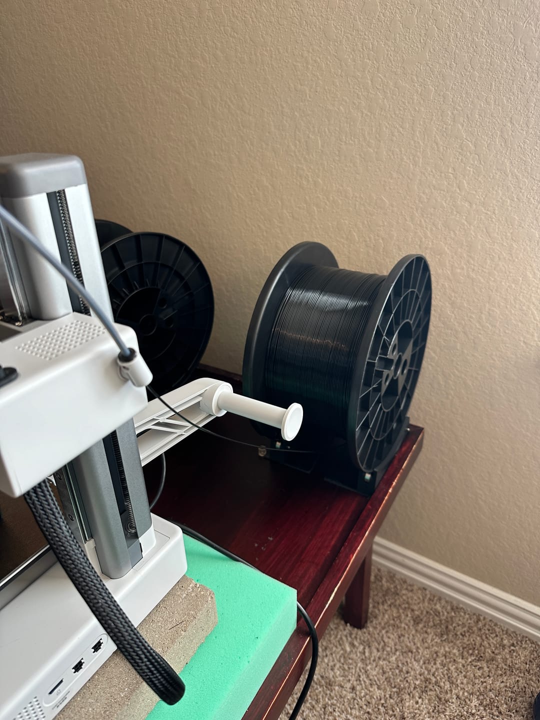 Customer photo review of Black PETG Filament 1.75mm 5kg