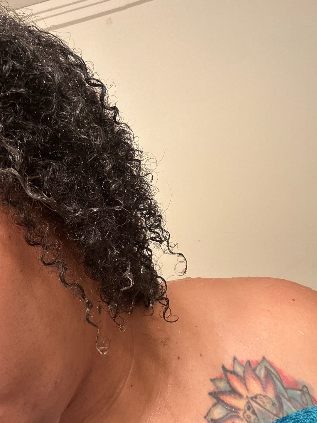 Customer photo review of Bloom Healthy Hair Growth Deep Conditioner