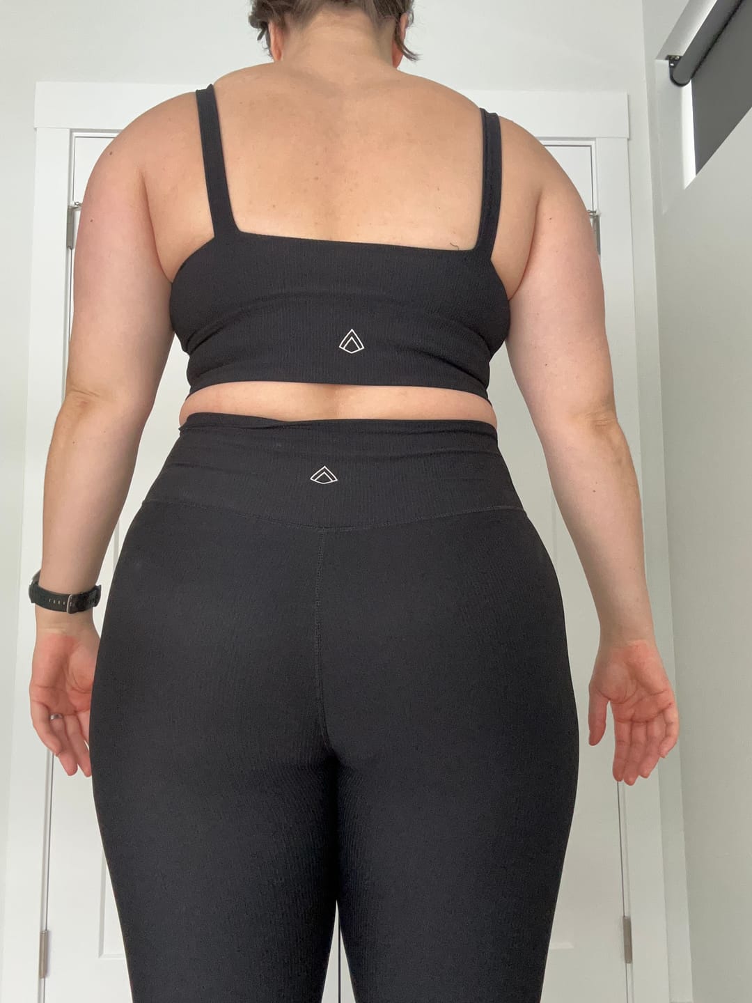 Customer photo review of Ribbed Sports Bra